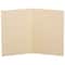 Strathmore A6 Ivory with Woven Panel Foldover Cards
